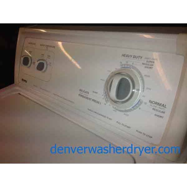 24 inch Kenmore Washer and Dryer Set