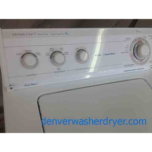 Heavy Duty Kenmore Washer/Dryer Set!
