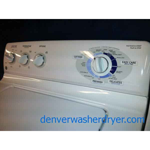 Newer GE Washer and Dryer Set