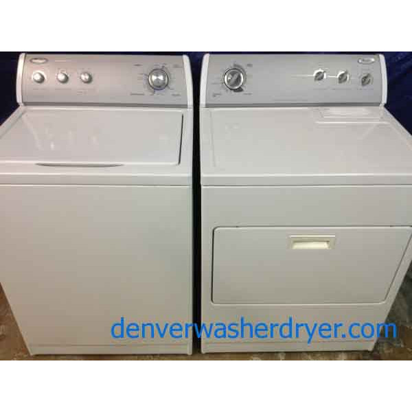 Whirlpool Ultimate Care II Washer/Dryer Set, recent models