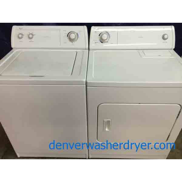 Whirlpool Commercial Quality Washer/Dryer, Extra Large Capacity