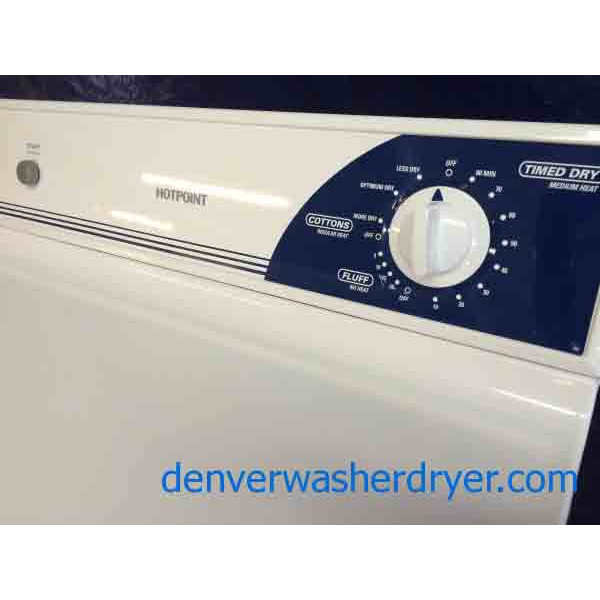 Simple Hotpoint by GE Dryer, Clean! 1553 Denver Washer Dryer