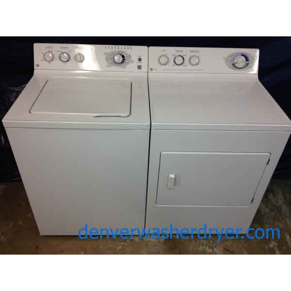 High End GE Washer/Dryer, Great Condition