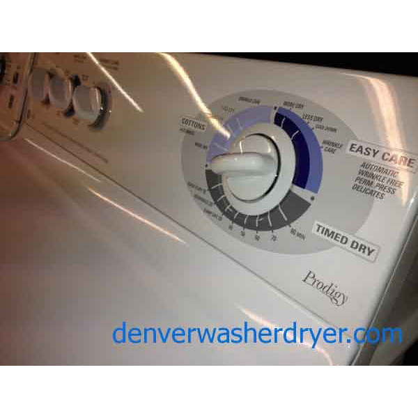 High End GE Washer/Dryer, Great Condition