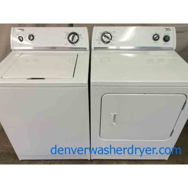 Whirlpool Washer/Dryer, Stunning! Lightly Used! Like-New