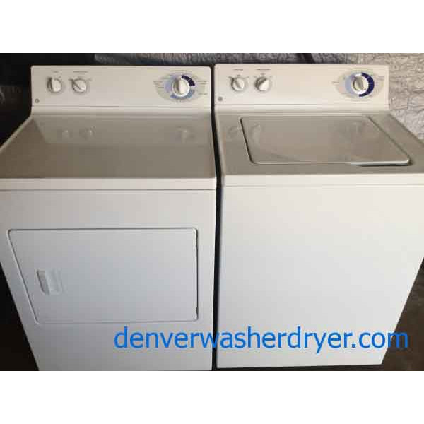 GE Washer/Dryer, simple and elegant