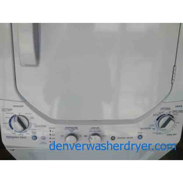 2014 GE Stackable Washer/Dryer 24", Like New! 2210 Denver Washer Dryer