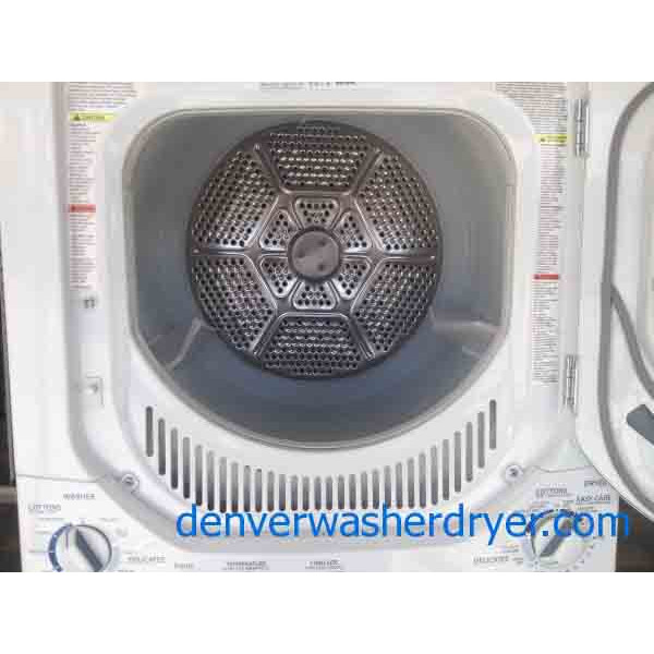 2014 GE Stackable Washer/Dryer 24", Like New! 2210 Denver Washer Dryer