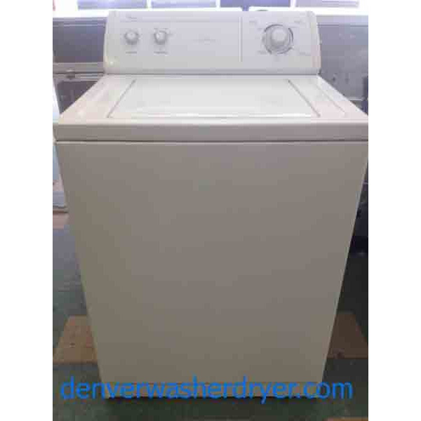 Super Capacity Plus Whirlpool Washer!