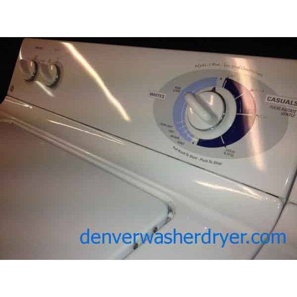 Reliable GE Washer and Dryer Set 888 Denver Washer Dryer