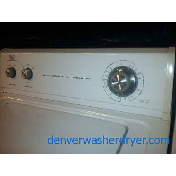 Rockin Roper Washer/Dryer Set 893 Denver Washer Dryer