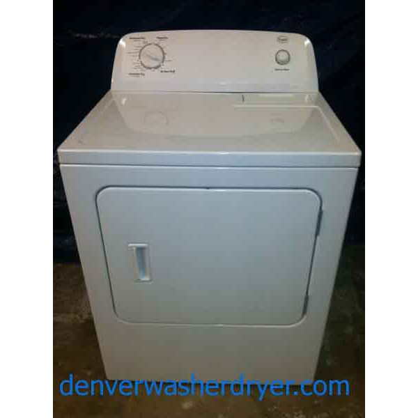 New Roper Dryer