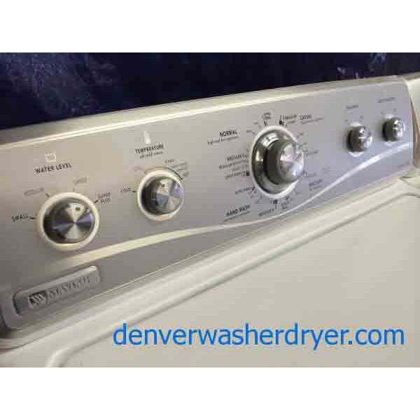 Maytag Washer/Dryer Set, Direct Drive, Stainless Basket, So Nice!
