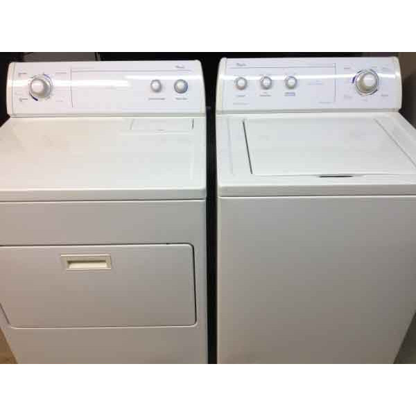 Whirlpool Washer/Dryer Set 208 Denver Washer Dryer