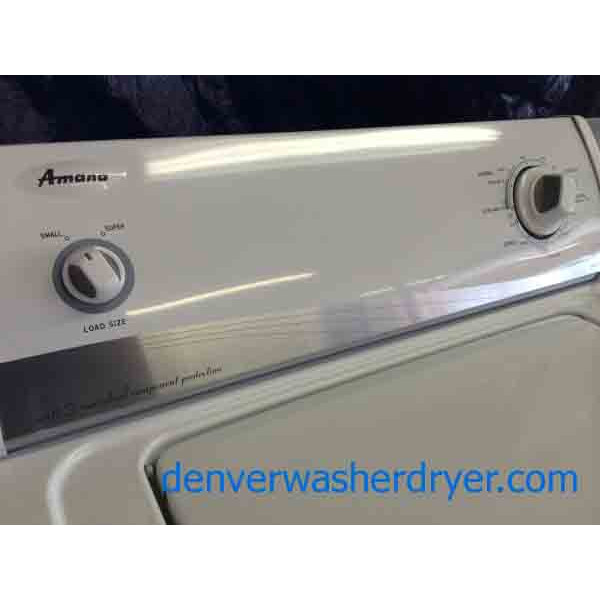 Amana Washer/Dryer Set, by Whirlpool, Heavy Duty Direct Drive, Perfect Condition!