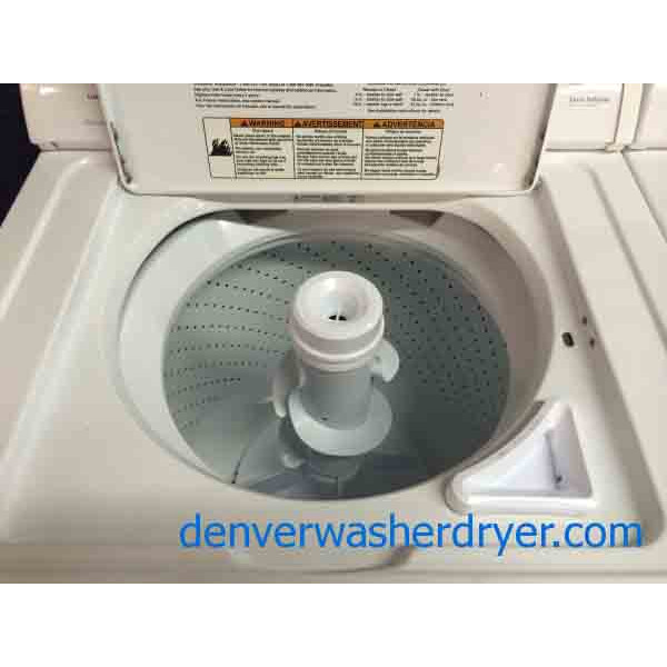 Whirlpool Washer/Dryer, Super Capacity Plus, Solid, Dependable 1574