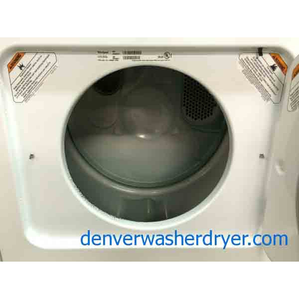Whirlpool Washer/Dryer, Super Capacity Plus, Solid, Dependable