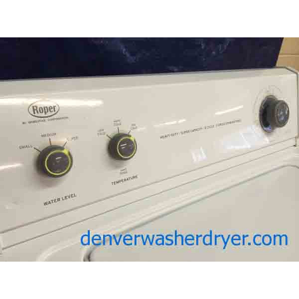 Roper Washer, Super Capacity, Direct Drive Transmission 1577