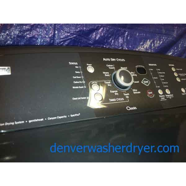 Kenmore Elite Oasis Washer/Dryer Set, HE, Energy Star