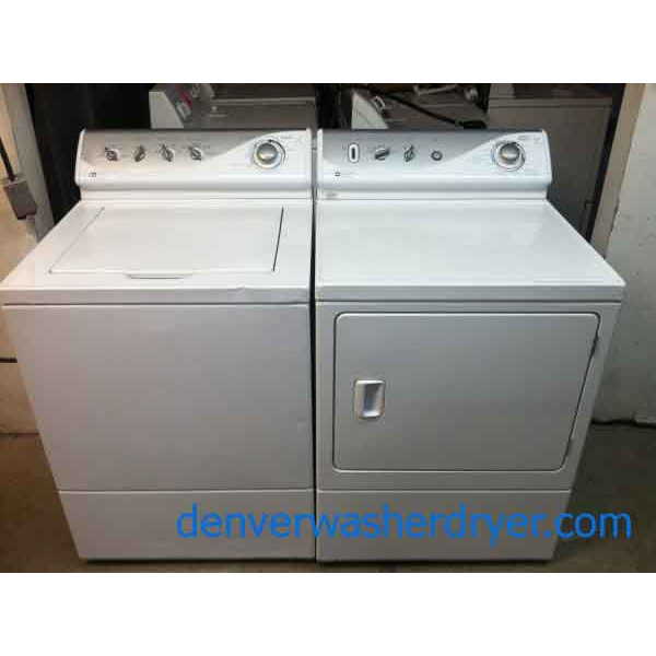 Heavy Duty Maytag Washer and Dryer Set