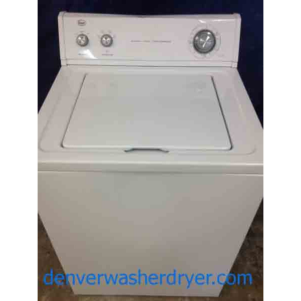 Roper by Whirlpool Washer, Super Capacity, Direct Drive