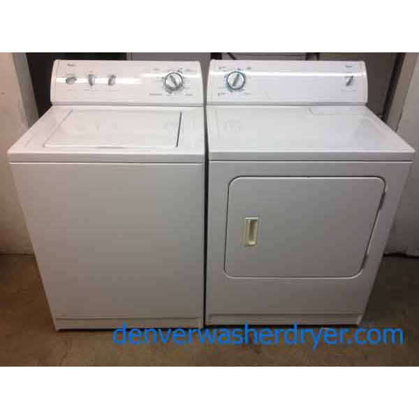 Sweet Whirlpool Washer/Dryer, Matching Units