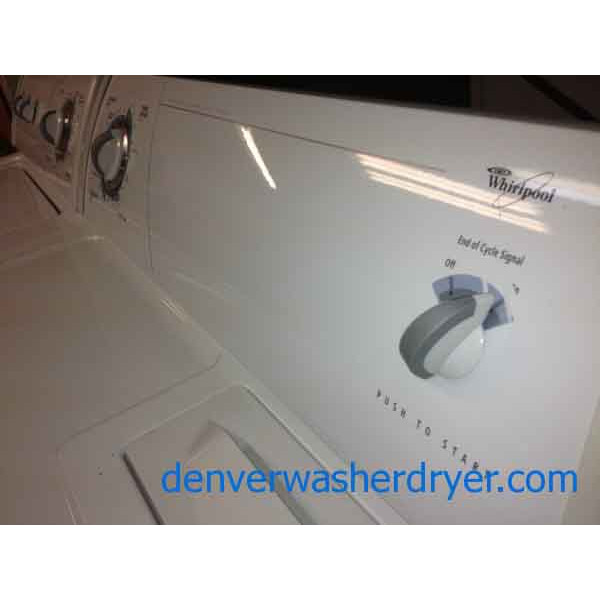 Sweet Whirlpool Washer/Dryer, Matching Units