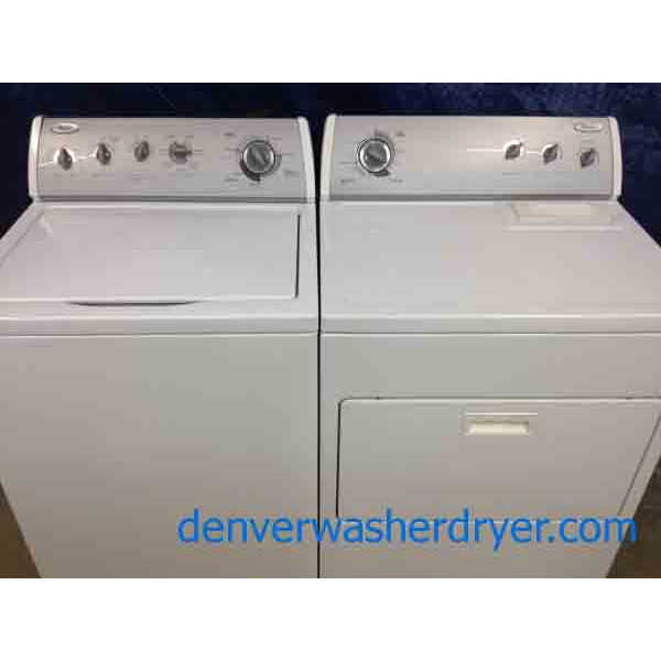 Whirlpool Washer/Dryer, Fabulous Ultimate Care II Series, Super Capacity Plus, Matching
