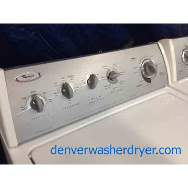Whirlpool Washer/Dryer, Fabulous Ultimate Care II Series, Super Capacity Plus, Matching