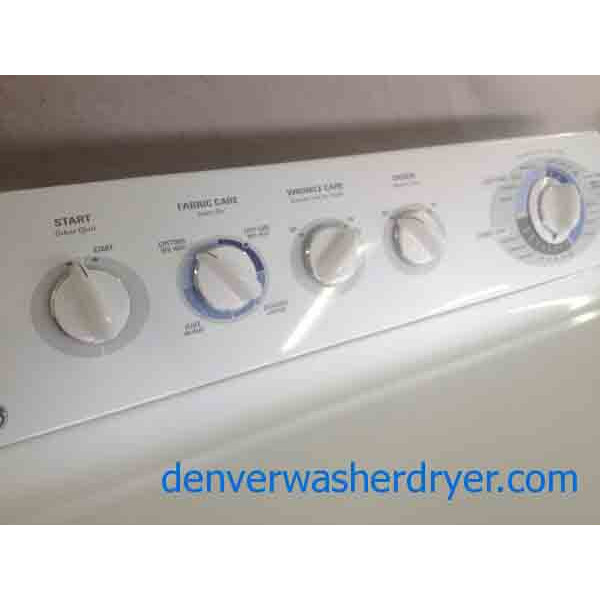 GE Dryer, Super Capacity Plus 1512 Denver Washer Dryer