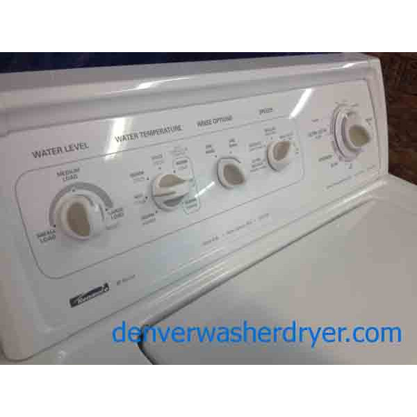 Kenmore 80 Series Washer/Dryer Set, Super Capacity Plus, Direct Drive