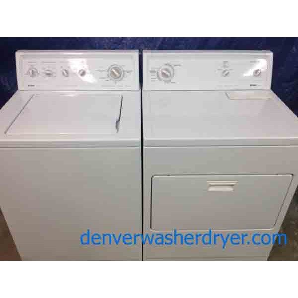 Kenmore 80 Series Washer/Dryer Set, Super Capacity Plus, Direct Drive
