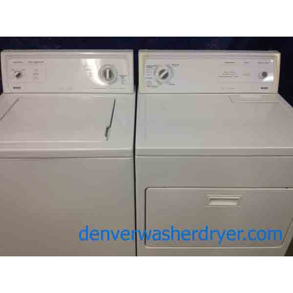 Kenmore Super Capacity Washer/Dryer Set, Simple