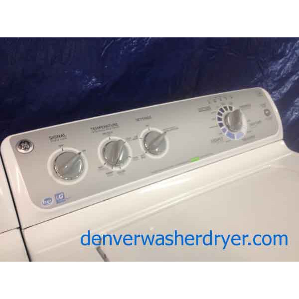 GE Washer/Dryer, Newer, HE