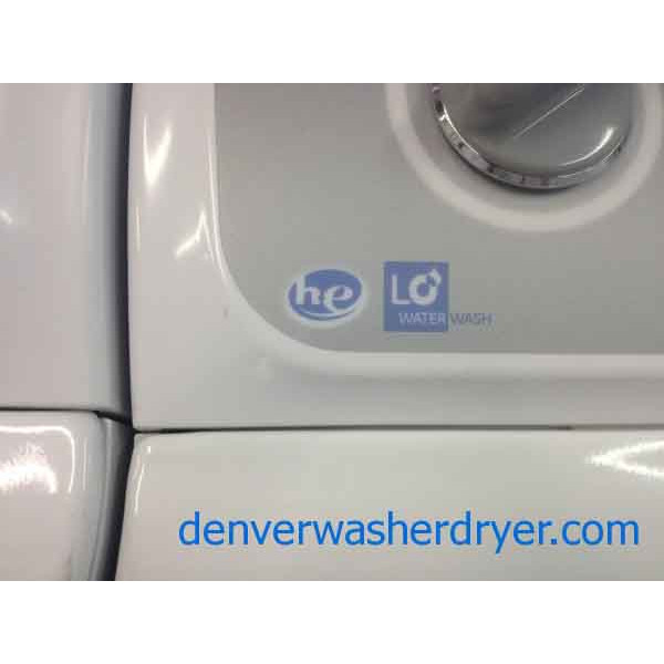 GE Washer/Dryer, Newer, HE