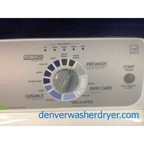 GE Washer/Dryer, Newer, HE