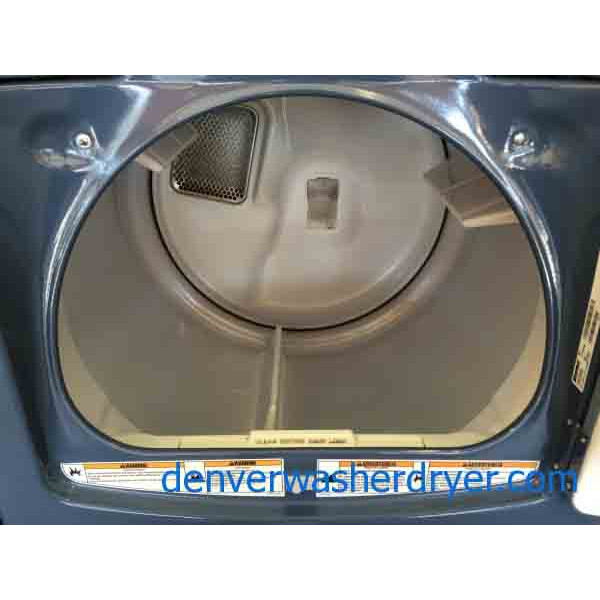 Kenmore Elite Oasis Washer/Dryer Set, Canyon Capacity, Super High End, Blue