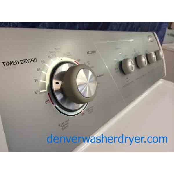 Whirlpool Gold Washer/Dryer Set, Super Capacity Plus!