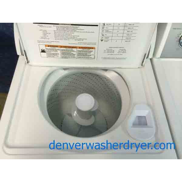Whirlpool Gold Washer/Dryer Set, Super Capacity Plus!