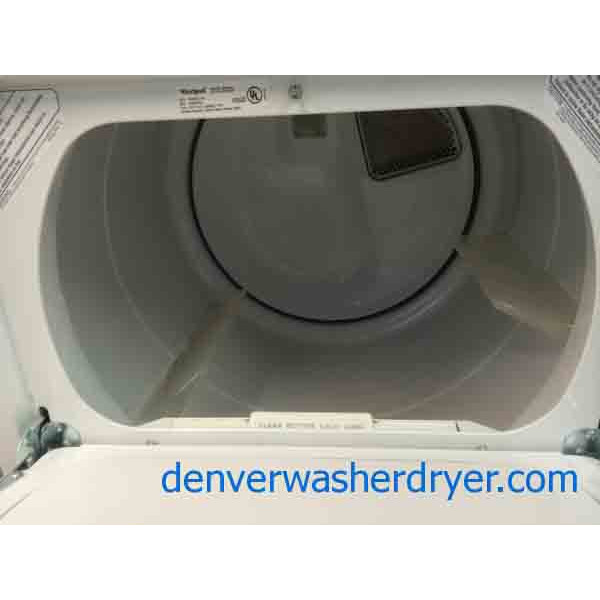 Whirlpool Gold Washer/Dryer Set, Super Capacity Plus!