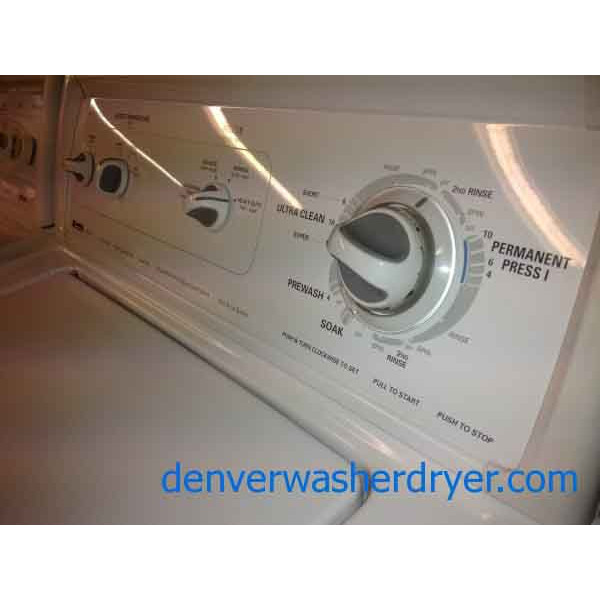 Kenmore 80 & 90 Series Washer/Dryer, Loaded