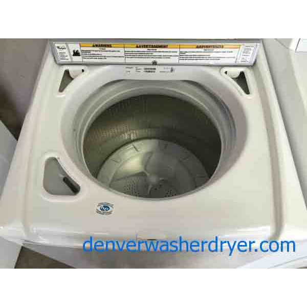 High Efficiency Whirlpool Cabrio Washer/Dryer Matching Set, Gas Dryer!