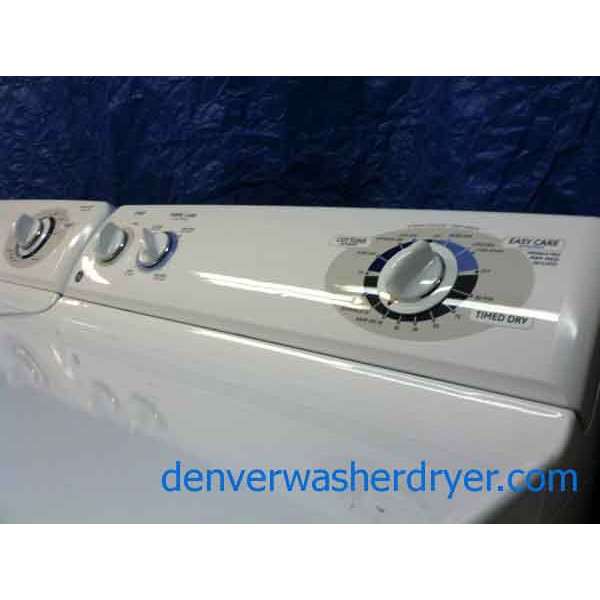 Sprightly GE Washer/Dryer Set