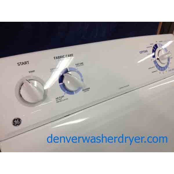 GE Washer/Dryer, very recent models