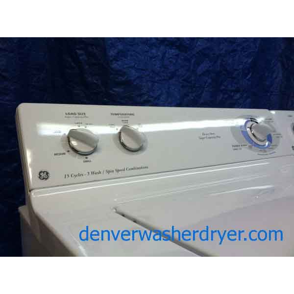 Genuine GE Washer/Dryer Set