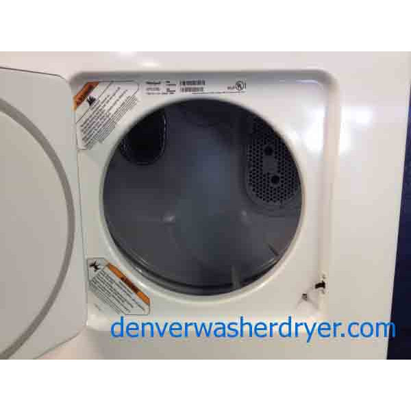 Whirlpool Thin Twin 24inch Stack Washer/Dryer, excellent condition!