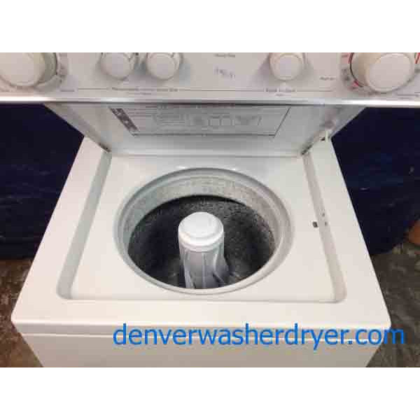 Whirlpool Thin Twin 24inch Stack Washer/Dryer, excellent condition!