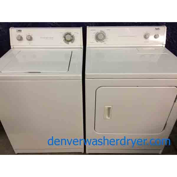 Heavy-Duty, Super Capacity Washer/Dryer Set