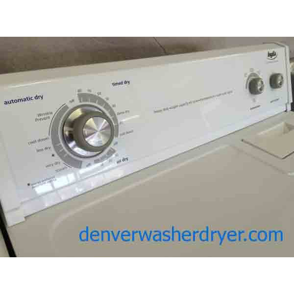 Inglis Washer/Dryer Set, by Whirlpool, Heavy Duty Direct Drive
