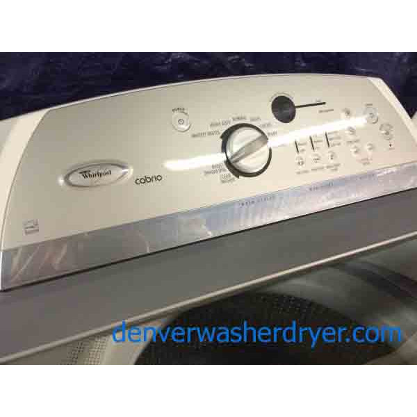 HE Agitator-less Cabrio Washer/Dryer Set!